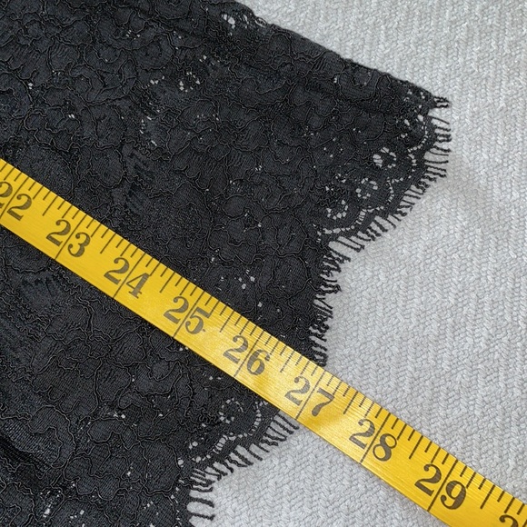 NWOT Love Fire Black Lace Off the Shoulder Dress - Picture 14 of 15